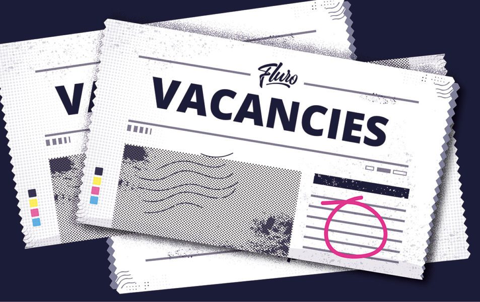 Fluro vacancies newspaper graphic