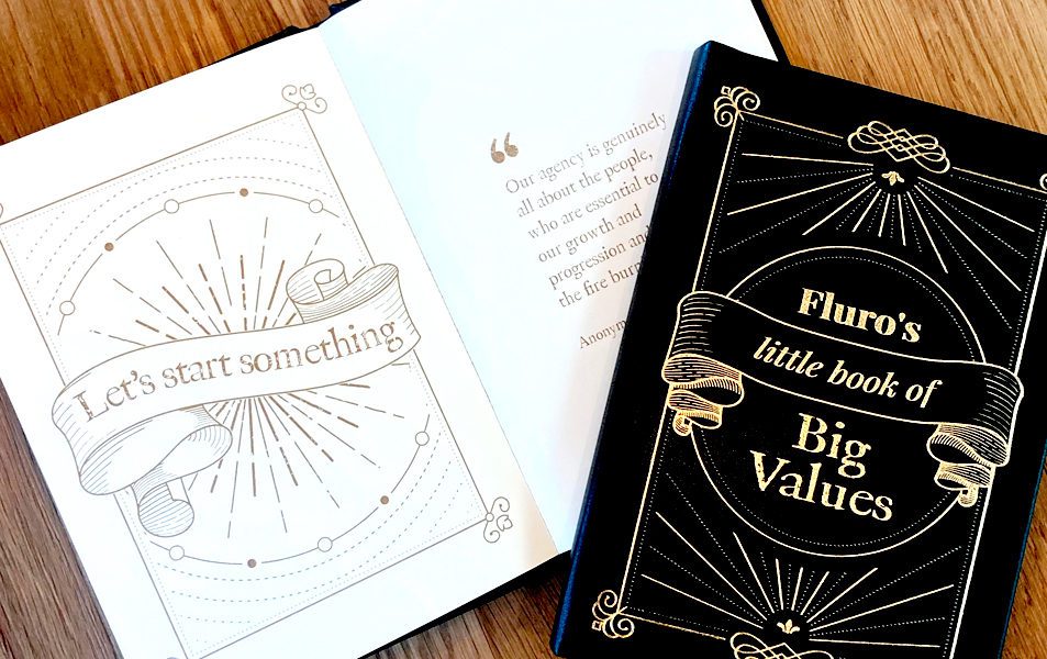 Fluro big values book