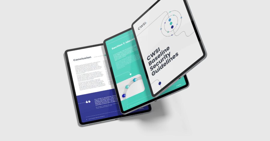 CWSI Mockup on Tablet