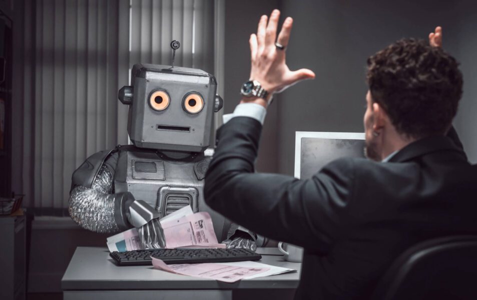 Robot AI not being helpful in office